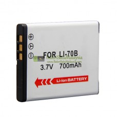 Bateri gantian untuk Olympus LI-70B FE-5040 FE-4020 FE-4040 D700 D705 X-940 700mAh