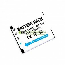 Penggantian bateri untuk CASIO NP-110 EX-Z2000 EX-Z200