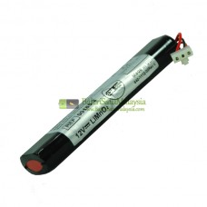 Bateri gantian untuk Welch Allyn AED 10 00185-2 12V 3AH Li / Mn02